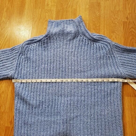Abound Mock Neck Cozy Knit Pullover Sweater sz Med - Picture 7 of 11
